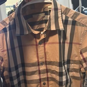 Burberry shirt used once awesome condition great shirt